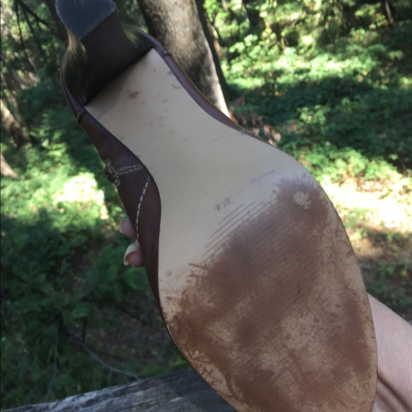 Lands End Canvas leather upper brown booties,HP25x4 - Picture 5 of 6